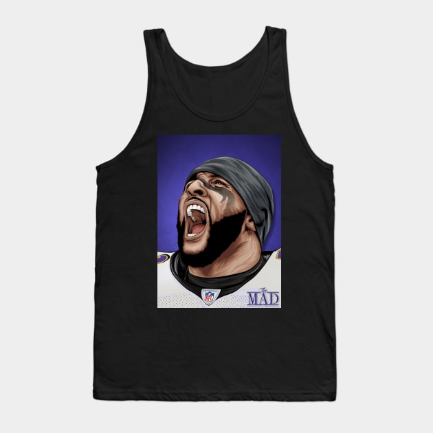 RAY LEWIS / VECTOR Tank Top by Jey13